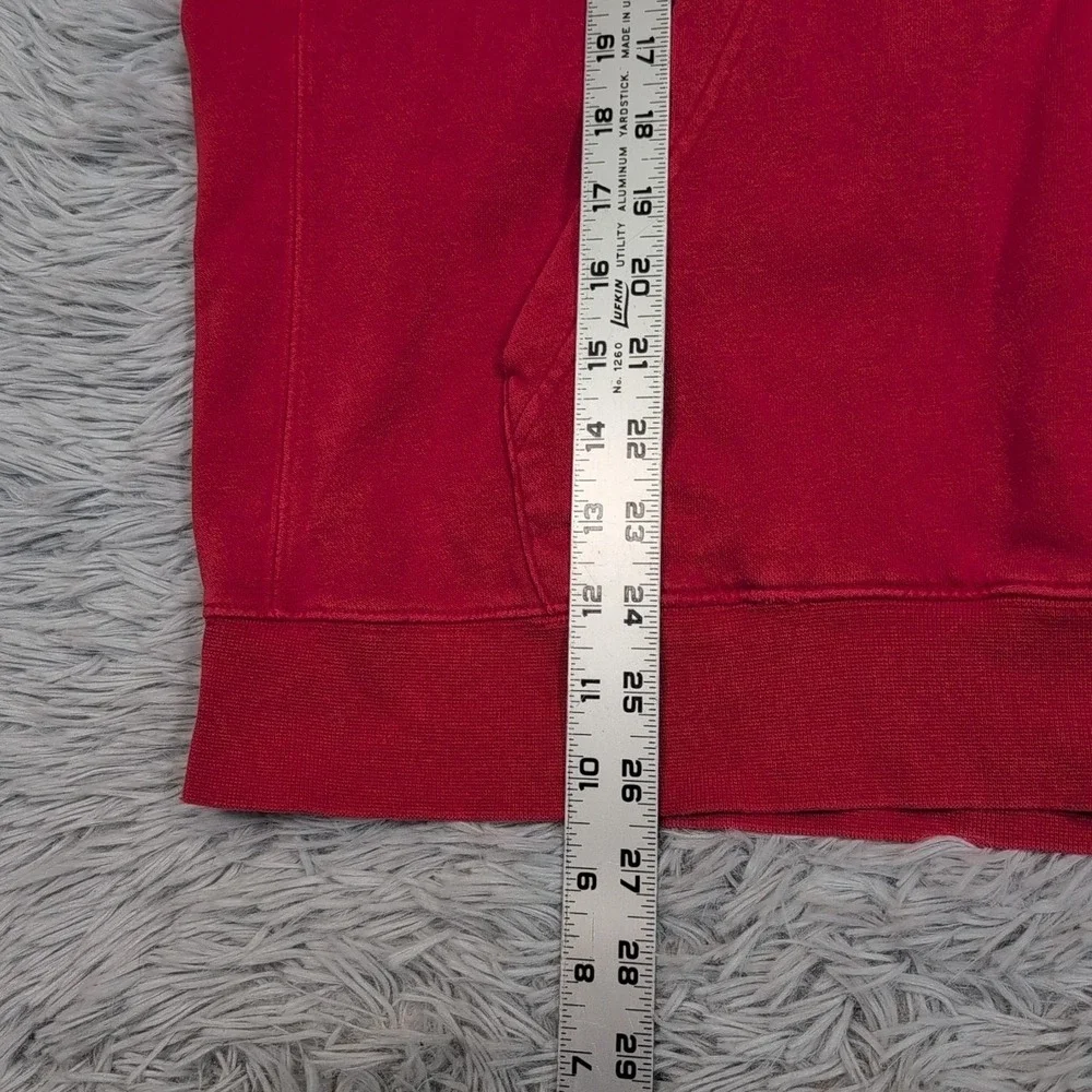 Vintage Nike Sweatshirt Mens XL Red Hoodie ‎ Pocket Athletic Street Wear Comfort